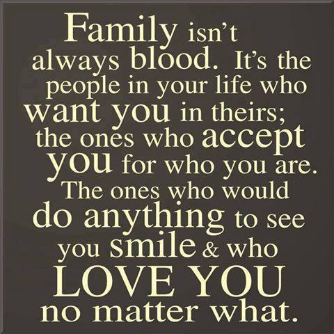 Family Doesn't Have To Be Blood..... - Amber Murdock-The Simple Things Blog